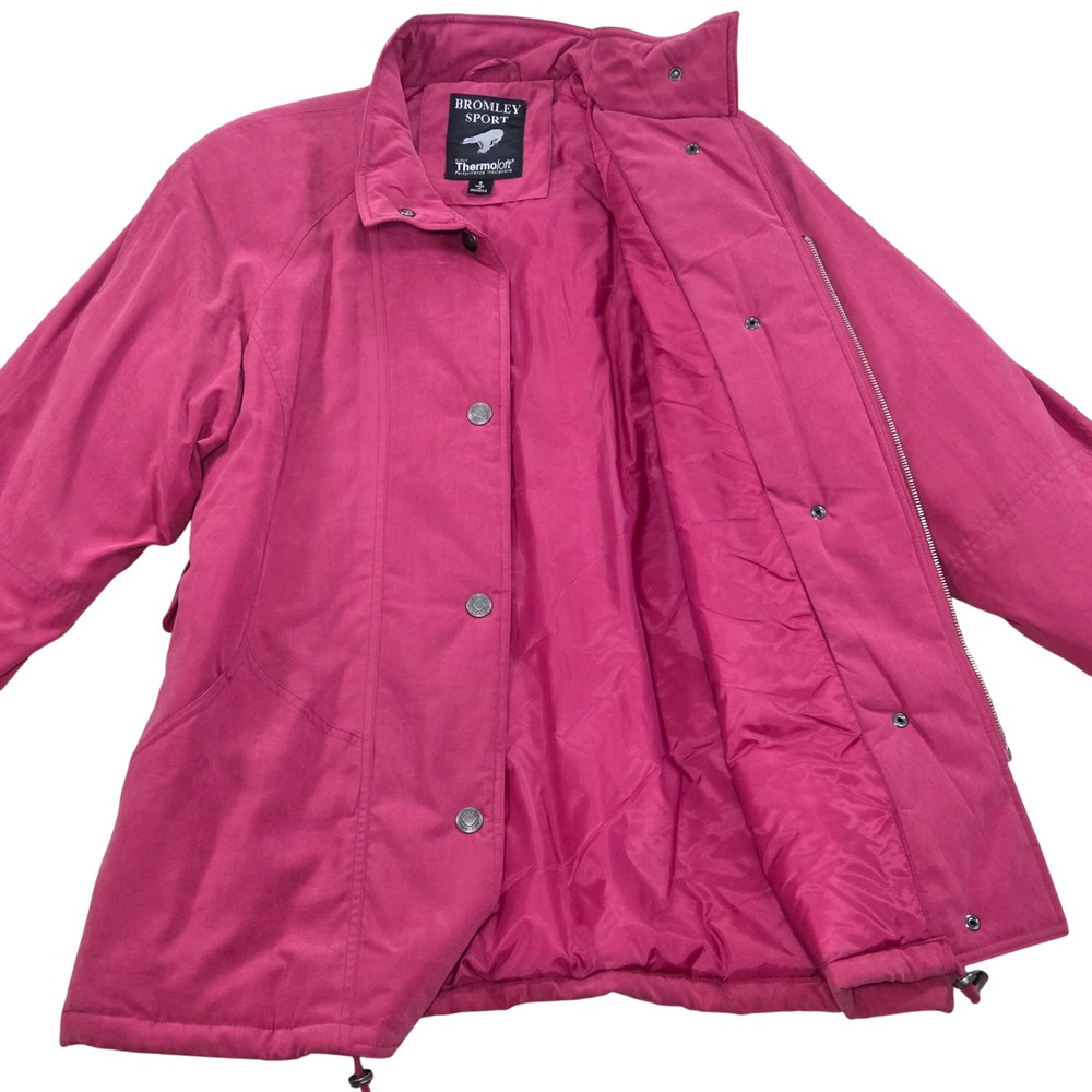 Bromley Sport Magenta Pink Thermoloft Insulated Jacket Womens‎ Size S